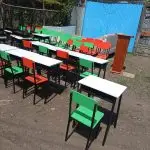 Wooden Locker and Chair For Schools