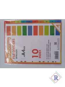 File Dividers PVC Index 10