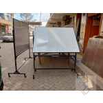 Heavy Duty Portable White Board (6ft x 4ft) Double-sided For Schools and Offices. - Image 2