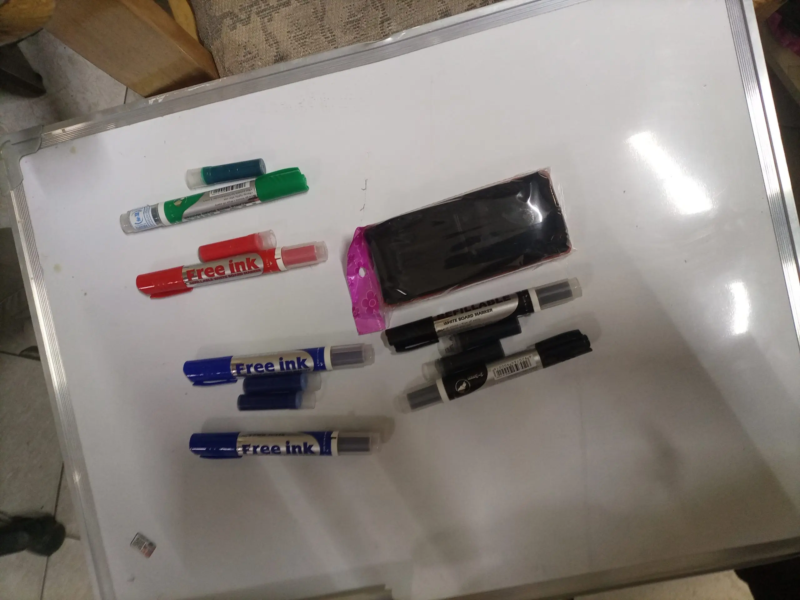 IMG_20220531_150606_555 Magnetic White Board A4 Size (30cm x 20cm) - Image 1