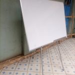 White Board With Tripod Stand 150cm x 120cm (5ft x 4ft)