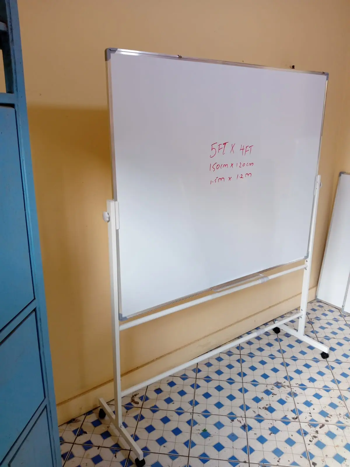 WhatsApp Image 2025-03-21 at 2.10.05 PM Imported Portable White Board 150cm x 120cm (5ft x 4ft) - Image 1