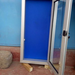 Wall Mounted Sliding Glass Notice Board 120cm x 60cm (4ft x 2ft)