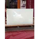 Glass Whiteboard  100cm length x 60cm height x 1cm width