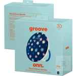 Groove Onn Portable Bluetooth Round Stereo Wireless IPX4 Water Resistant Speaker - Image 4