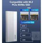 Lexar E10 M.2 PCIe NVMe/SATA SSD Enclosure Adapter - Image 3