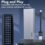 Lexar E10 M.2 PCIe NVMe/SATA SSD Enclosure Adapter - Image 4