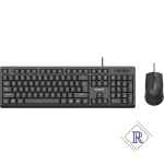 PHILIPS C234 Ergonomic Wired USB Keyboard & Mouse Combo - Image 4