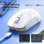 T-WOLF Q3 Dual-mode Wireless Rechargeable Bluetooth Mouse - Image 4