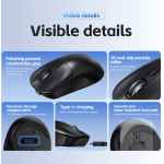 T-WOLF Q3 Dual-mode Wireless Rechargeable Bluetooth Mouse - Image 5