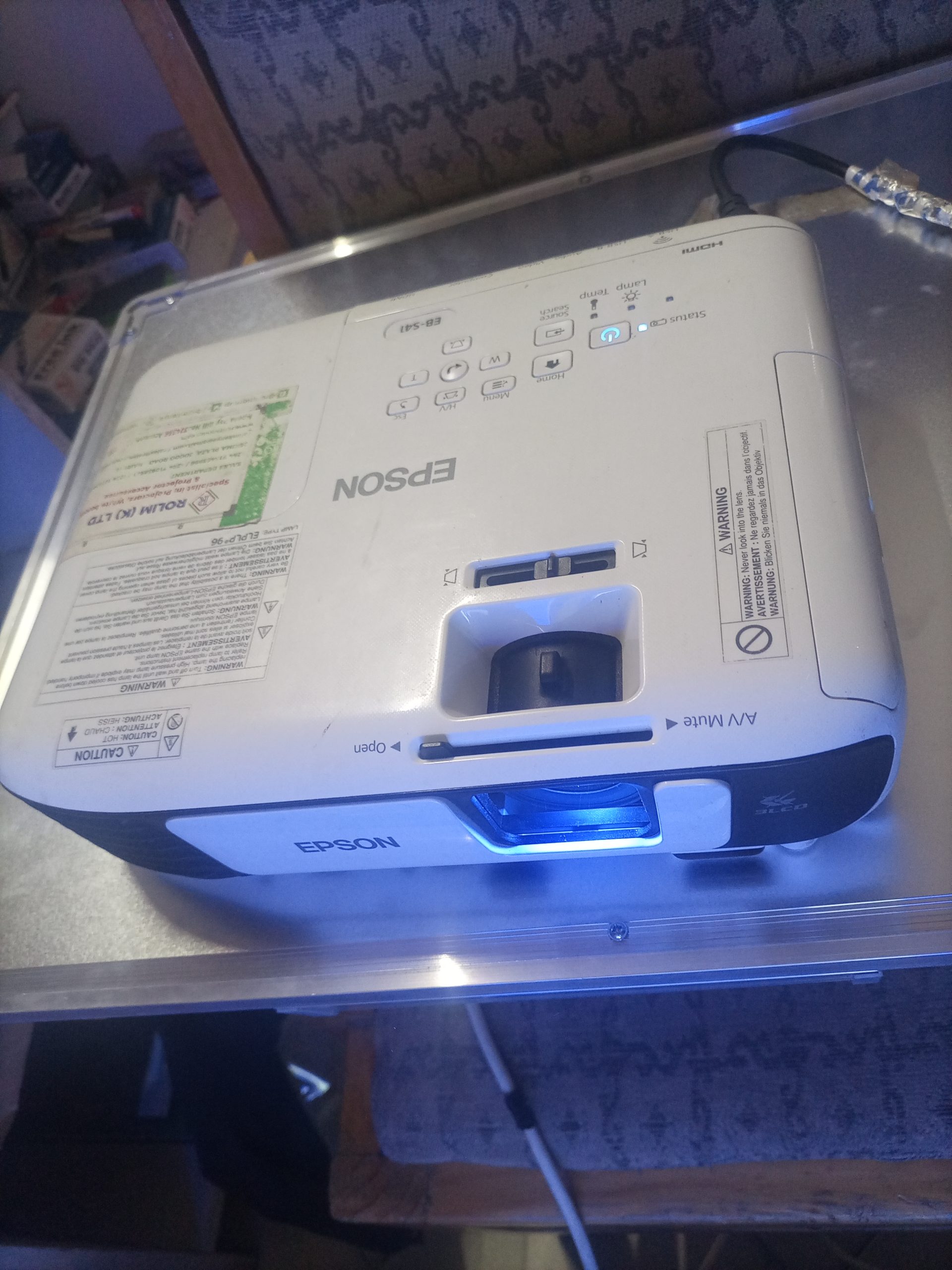 IMG_20220603_162811_033 Epson Projector For Sell Cb X49 Refurbished - Image 1